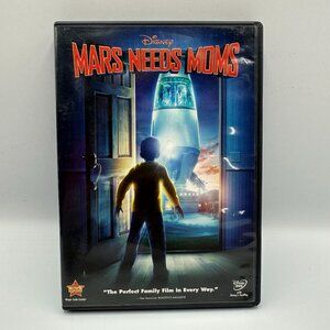 Mars Needs Moms 2011 DVD Seth Green Joan Cusack Disney Animated SciFi Adventure